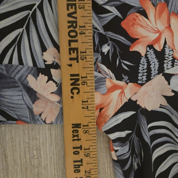 Tommy Bahama Islandzone Womens Size Small Floral Zip Jacket Tropical Full Zipper - Picture 5 of 7